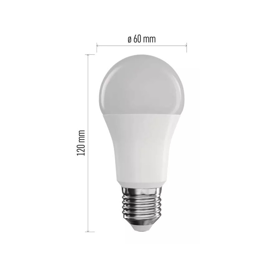 LED RGB Dimbar Glödlampa GoSmart A60 E27/9W/230V 2700-6500K Wi-Fi Tuya