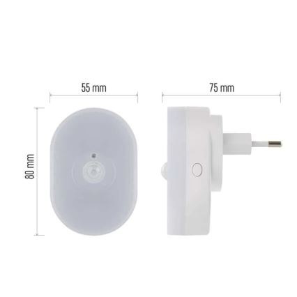 GoSmart Wi‑Fi rörelsesensor med nattlampa