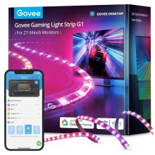 Govee - Dreamview G1 Smart LED RGBIC monitor belysning 27-34" Wi-Fi