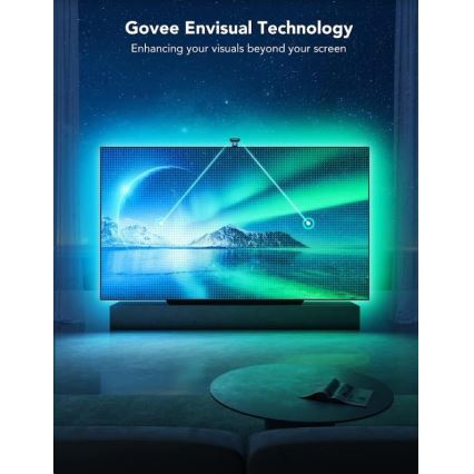 Govee - DreamView T2 DUAL TV 55-65 SMART LED bakgrundsbelyst RGBIC Wi-Fi + fjärrkontroll