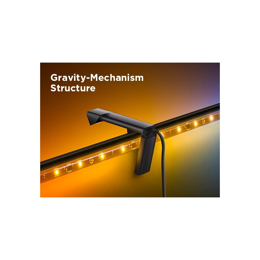 Govee - KIT 2x Backlight TV 55-65 SMART LED bakgrundsbelyst RGBICW Wi-Fi