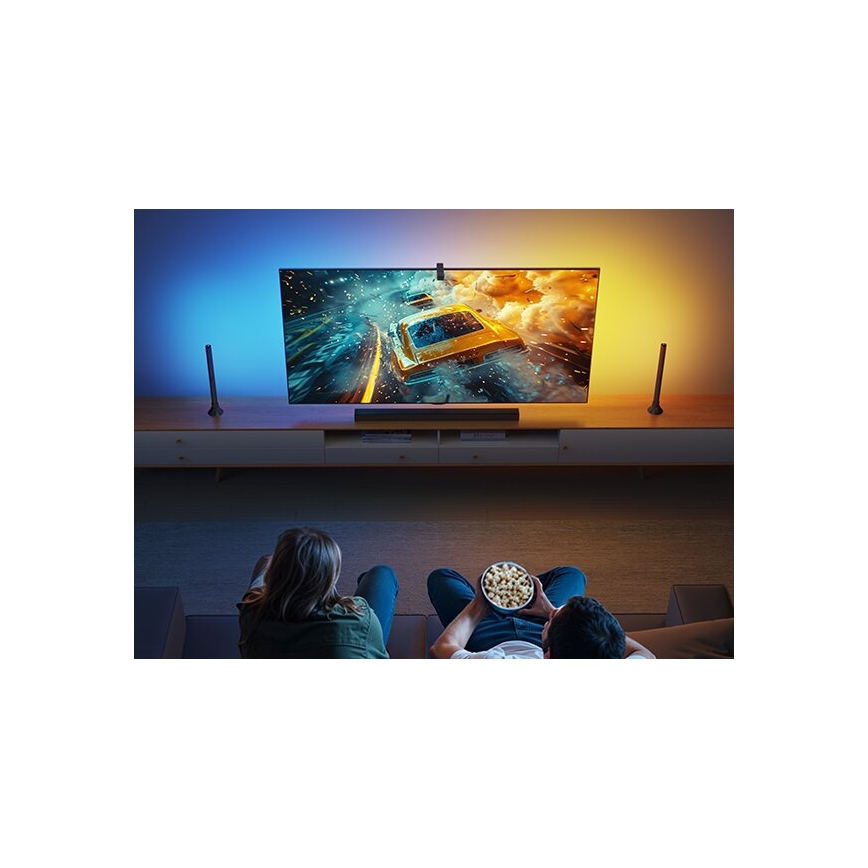 Govee - KIT 2x Backlight TV 55-65 SMART LED bakgrundsbelyst RGBICW Wi-Fi