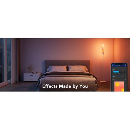 Govee - LED Dimbar golvlampa CYLINDER SMART RGBICWW 2200-6500K