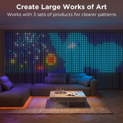 Govee - LED RGB Ljusreglerad utomhus dekorativ slinga LED/15W/230V IP65 Wi-Fi