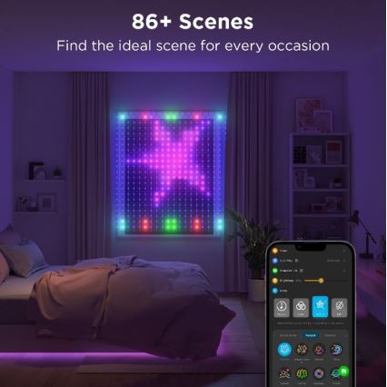 Govee - LED RGB Ljusreglerad utomhus dekorativ slinga LED/15W/230V IP65 Wi-Fi