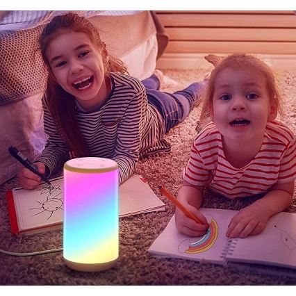 Govee - LED RGBIC Ljusreglerad bordslampa AURA 2 2200-6500K Wi-Fi Matter