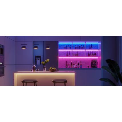 Govee - LED RGBICW Dimbar remsa COB 3780 dioder 3m Wi-Fi Matter