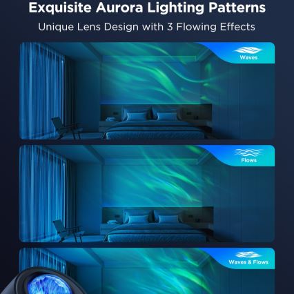 Govee - LED RGBW Galaxy Belysning Projector Pro Wi-Fi Matter