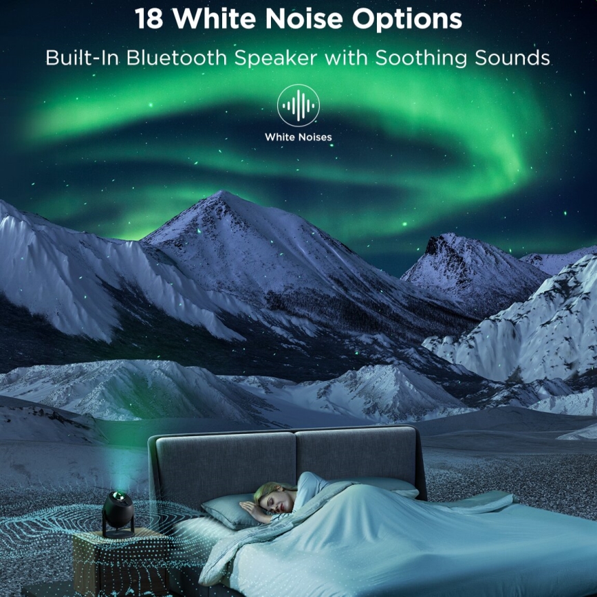 Govee - LED RGBW Galaxy Belysning Projector Pro Wi-Fi Matter