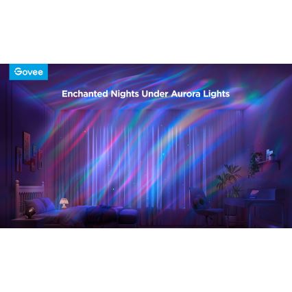 Govee - LED RGBW Galaxy Belysning Projector Pro Wi-Fi Matter