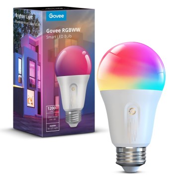 Govee - LED RGBWW dimbar lampa Smart MATTER E27/12W/230V 2700-6500K Wi-Fi