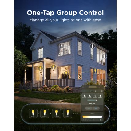 Govee - LED RGBWW dimmbar lampa Smart MATTER ST64 E27/5W/230V 2700-6500K Wi-Fi