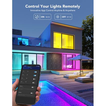 Govee - LED RGBWW Ljusreglerad glödlampa Smart E27/12W/230V 2700-6500K Wi-Fi