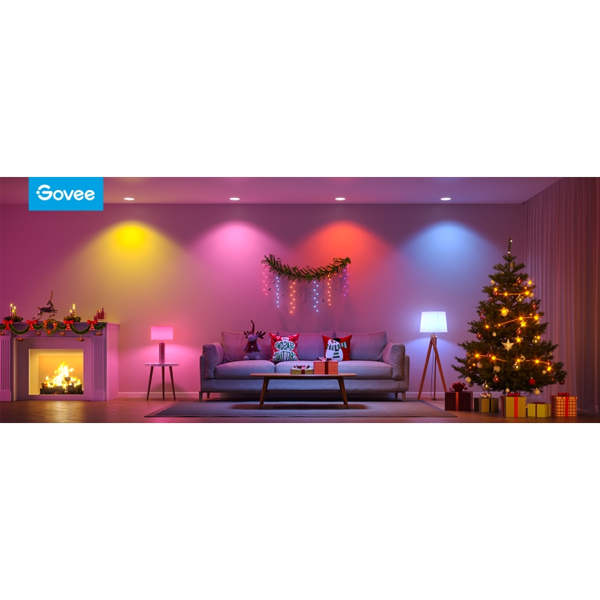 Govee - LED RGBWW Ljusreglerad glödlampa Smart E27/12W/230V 2700-6500K Wi-Fi
