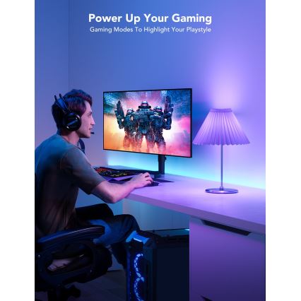 Govee - LED RGBWW Ljusreglerad glödlampa Smart E27/9W/230V 2700-6500K Wi-Fi