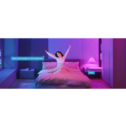 Govee - LED RGBWW Ljusreglerad glödlampa Smart E27/9W/230V 2700-6500K Wi-Fi