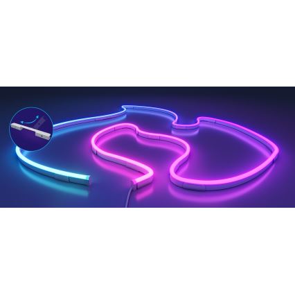 Govee - Neon 2 MATTER flexibel LED-remsa 3 m RGBIC Wi-Fi
