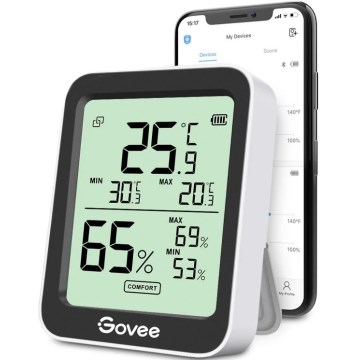 Govee - Termometer och hygrometer med display 2xAAA