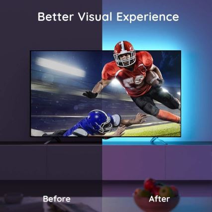 Govee - TV 46-60 SMART LED-bakgrundsbelysning RGB + fjärrkontroll