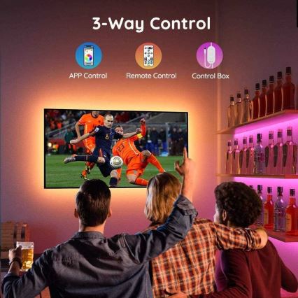 Govee - TV 46-60 SMART LED-bakgrundsbelysning RGB + fjärrkontroll