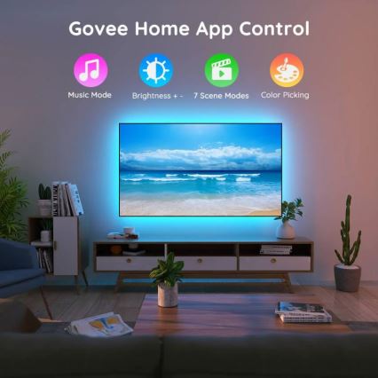 Govee - TV 46-60 SMART LED-bakgrundsbelysning RGB + fjärrkontroll