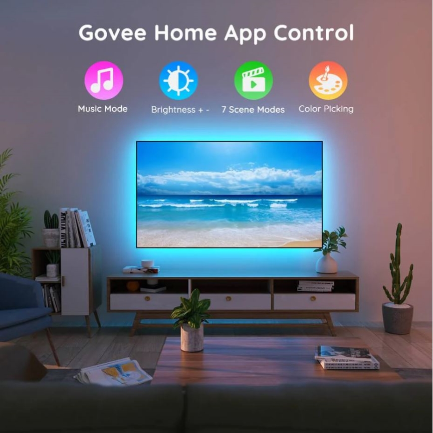 Govee - TV 46-60 SMART LED-bakgrundsbelysning RGB + fjärrkontroll
