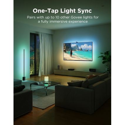 Govee - TV Backlight 3 Pro 55-65 SMART LED-bakgrundsbelysning RGBIC med Wi-Fi