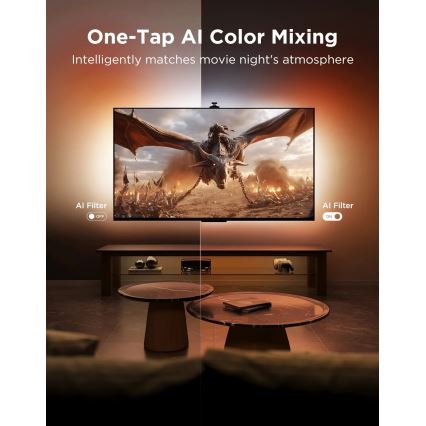 Govee - TV Backlight 3 Pro 75-85 Smart LED-bakgrundsbelysning RGBIC Wi-Fi