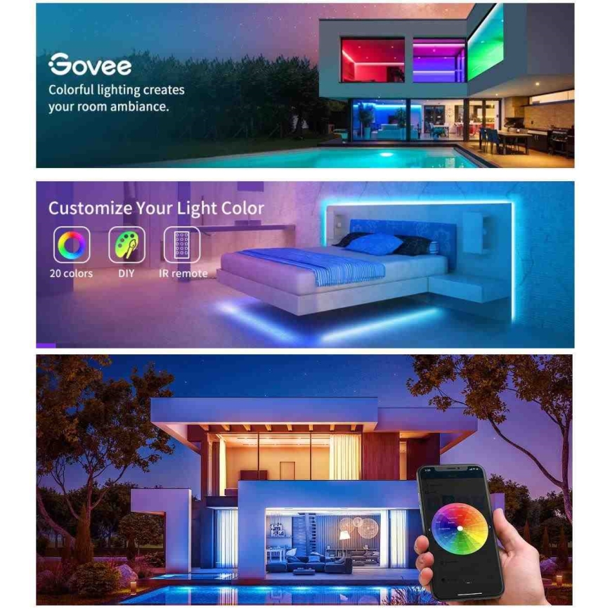 Govee - Wi-Fi RGB Smart LED list 10m