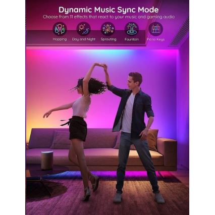 Govee - Wi-Fi RGBIC Smart PRO LED list 5m