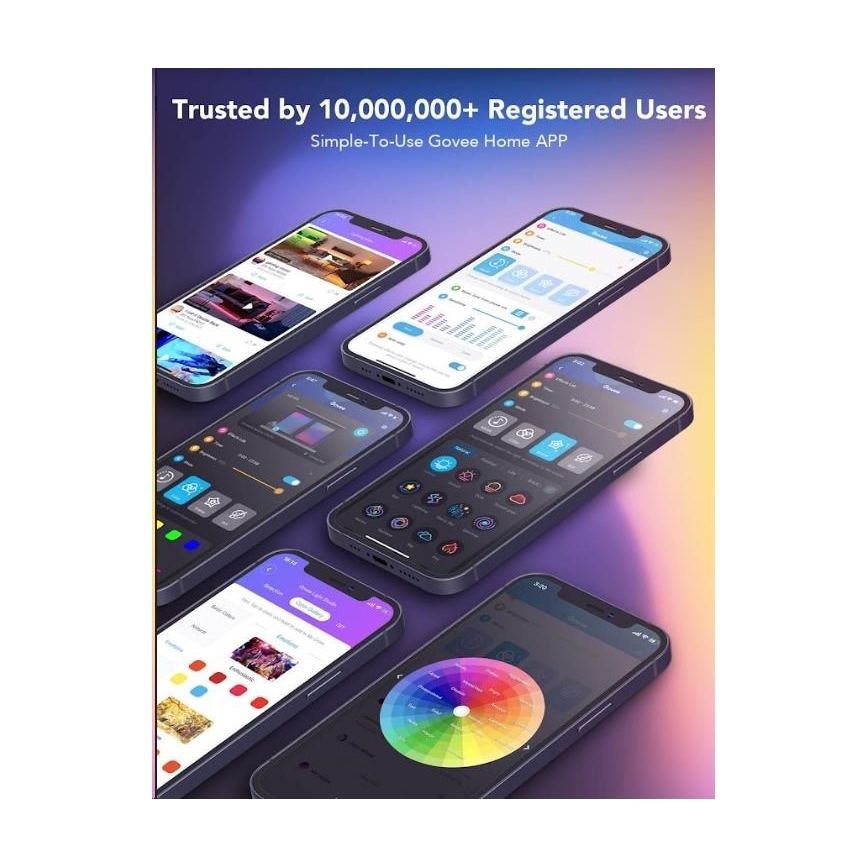 Govee - Wi-Fi RGBIC Smart PRO LED list 5m