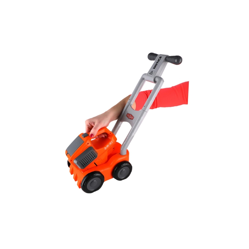 Gräsklippare med bubbelblåsare och belysning 4xAA