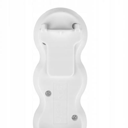 Grenuttag med strömbrytare, 3 uttag