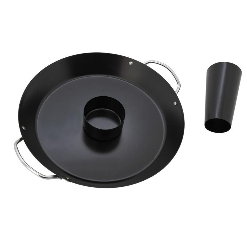 Grillställning med stekpanna för kyckling 30 cm