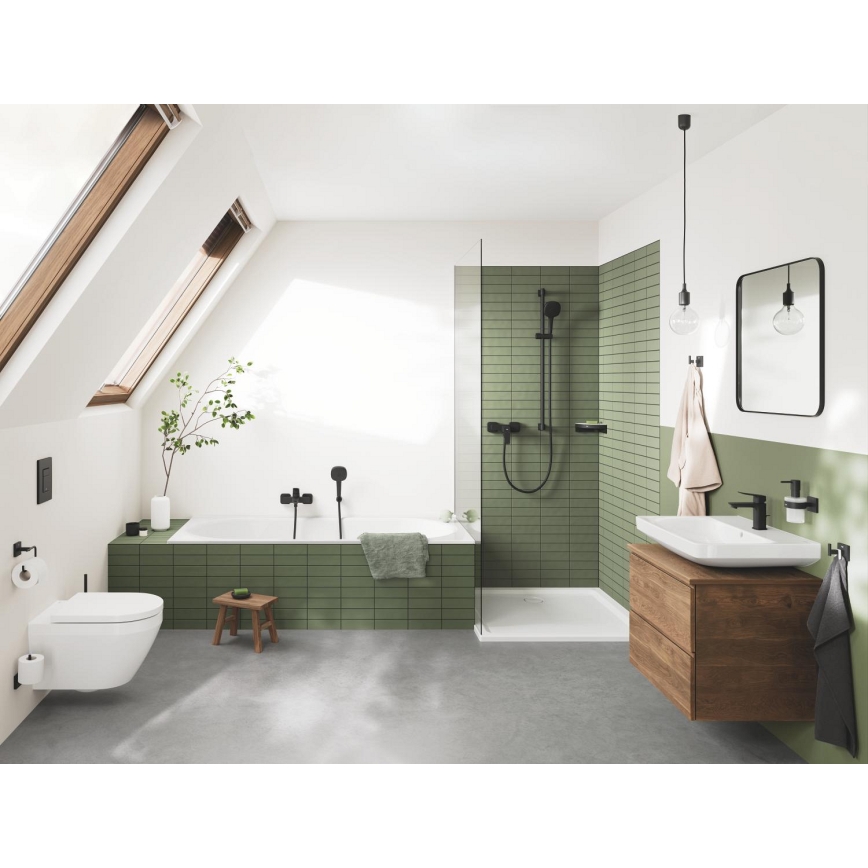 GROHE 1018722430 - Badkarsblandare DICE svart