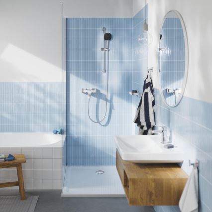 GROHE 1018740000 - Duschblandare DICE, polerad krom