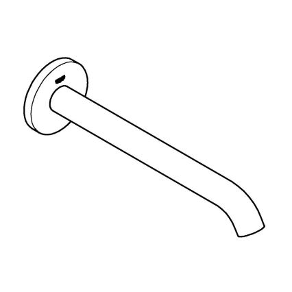 GROHE 13449001 - Bottenventil för badkar ESSENCE 221 mm polerad krom