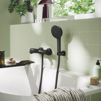 GROHE 1348642430 - Handdusch VITALIO JOY+ 120 mm svart