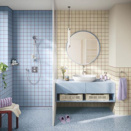 GROHE 1348660000 - Duschset VITALIO JOY+ 120 mm, blank krom