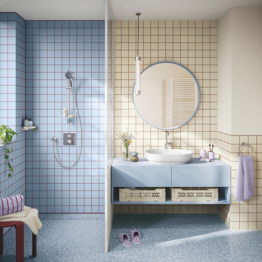 GROHE 1348660000 - Duschset VITALIO JOY+ 120 mm, blank krom