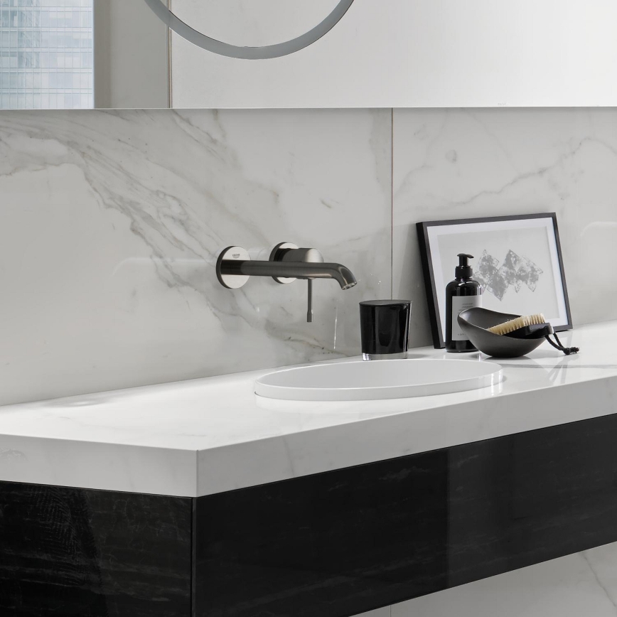 GROHE 19408AL1 - Tvättställsblandare ESSENCE 183 mm grafit
