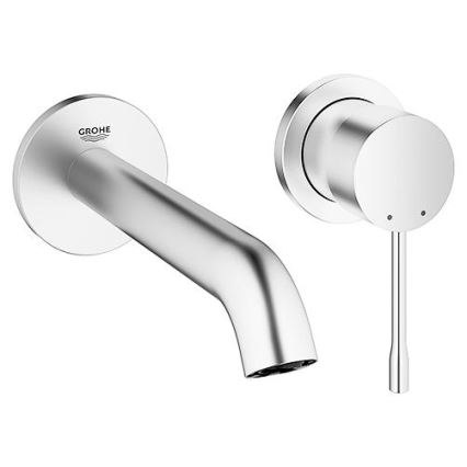 GROHE 19408DC1 - Tvättställsblandare ESSENCE 183 mm i rostfritt stål