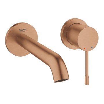 GROHE 19408DL1 - Tvåhåls tvättställsblandare ESSENCE 183 mm, brons