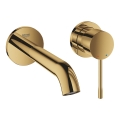 GROHE 19408GL1 - ESSENCE tvåhåls tvättställsblandare 183 mm, guld