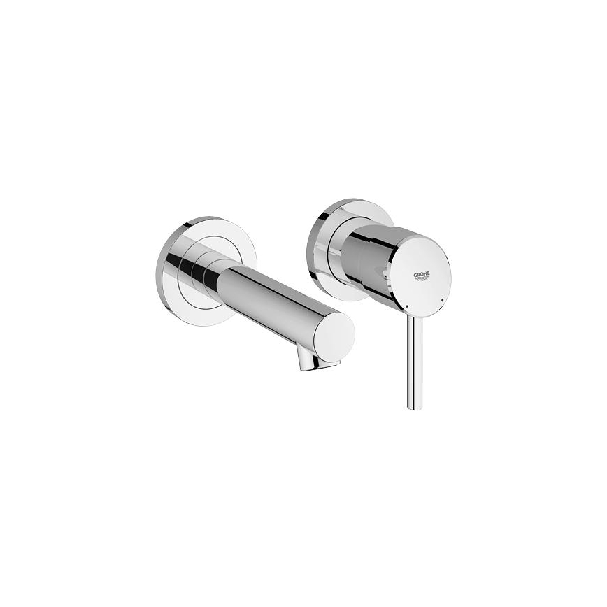 GROHE 19575001 - Tvåhålsblandare för tvättställ CONCETTO 147 mm polerad krom
