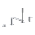 GROHE 19577001 - Fyrhåls badkarsblandare LINEARE i blank krom