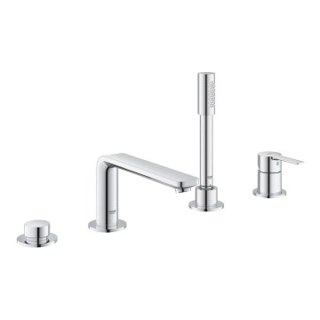 GROHE 19577001 - Fyrhåls badkarsblandare LINEARE i blank krom