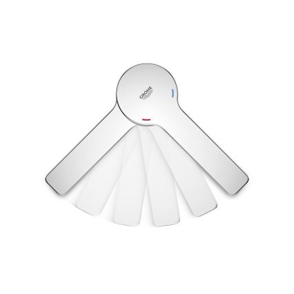 GROHE 19577001 - Fyrhåls badkarsblandare LINEARE i blank krom