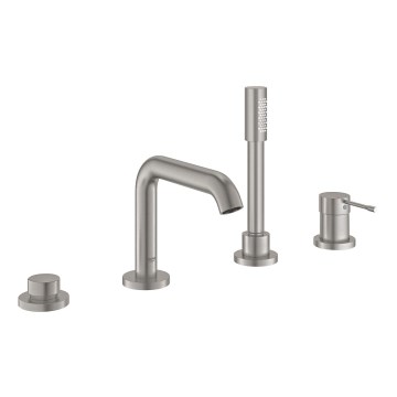 GROHE 19578DC1 - ESSENCE fyrhåls badkarsblandare i rostfritt stål