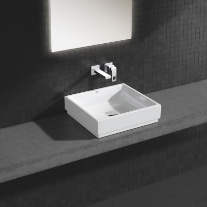 GROHE 19895000 - Tvåhåls tvättställsblandare EUROCUBE 171 mm, blank krom